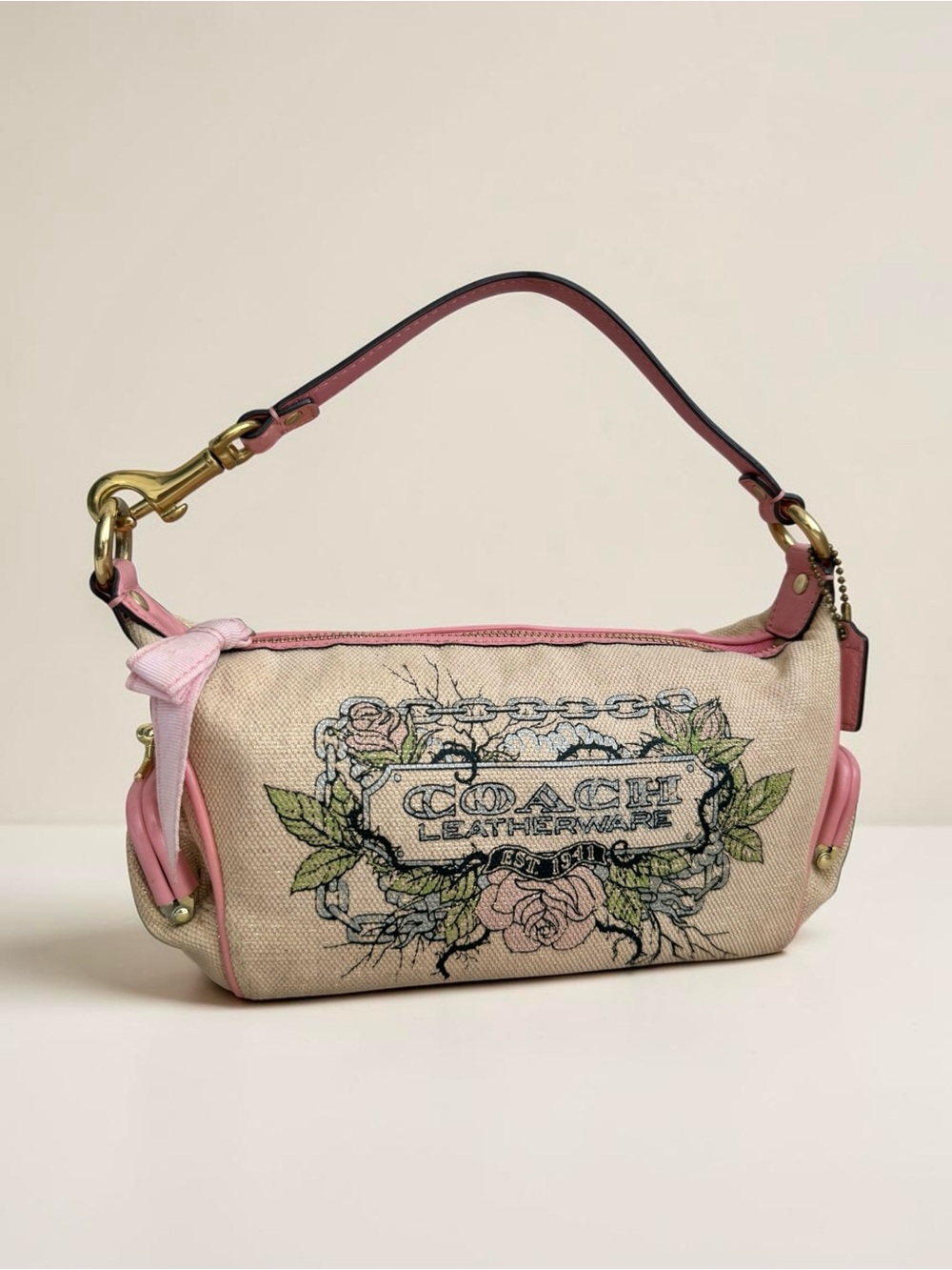 Coach Poppy Kisslock Bag Tattoo Collection - Picture 2 of 13